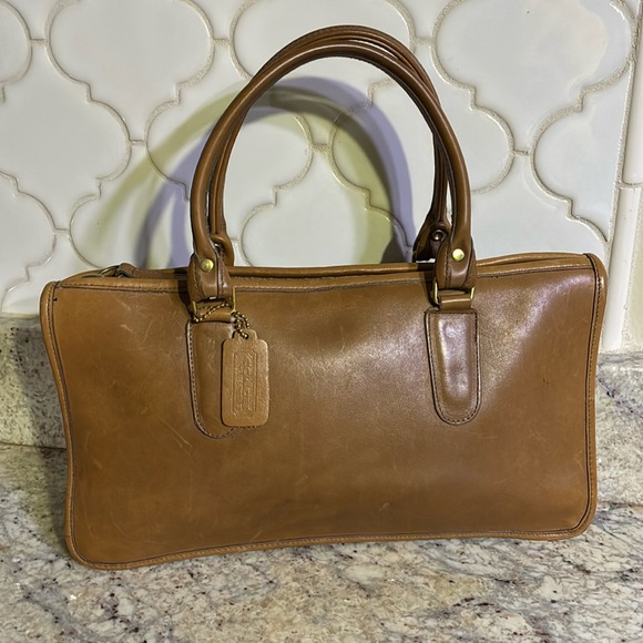 Coach Handbags - Coach Bonnie Cashin Club Slim Satchel Bag 9885